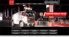 Desktop Screenshot of hino-global.com